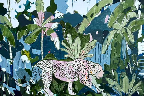 leopards jungle art Maria Al Zoubi