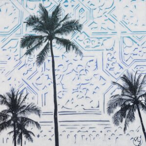 Original Mixed Media Art by Maria Al Zoubi Contemporary Art